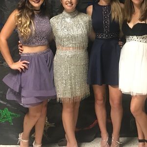 Sherri hill fringe dress